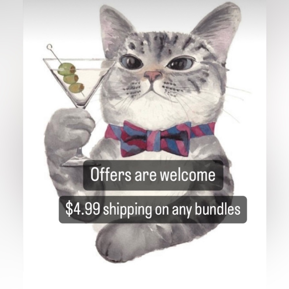 Offers are welcome, bundle for extra discount (plus shipping discount)